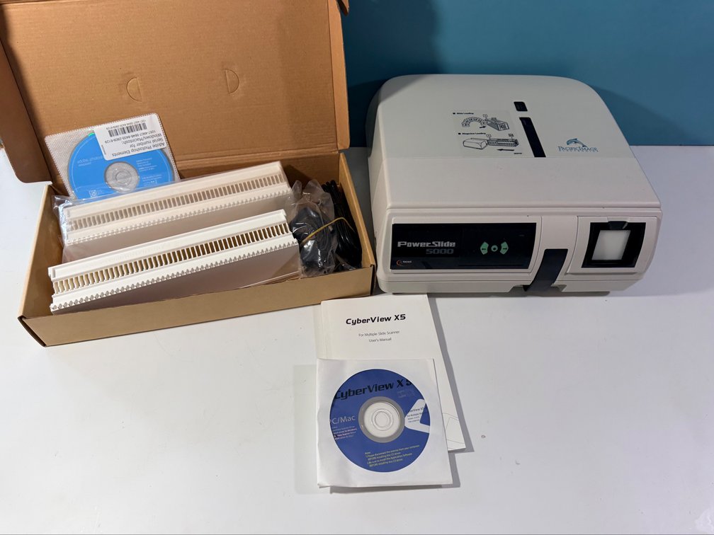Pacific Image PowerSlide 5000 Slide Scanner with CyberView X5 Software