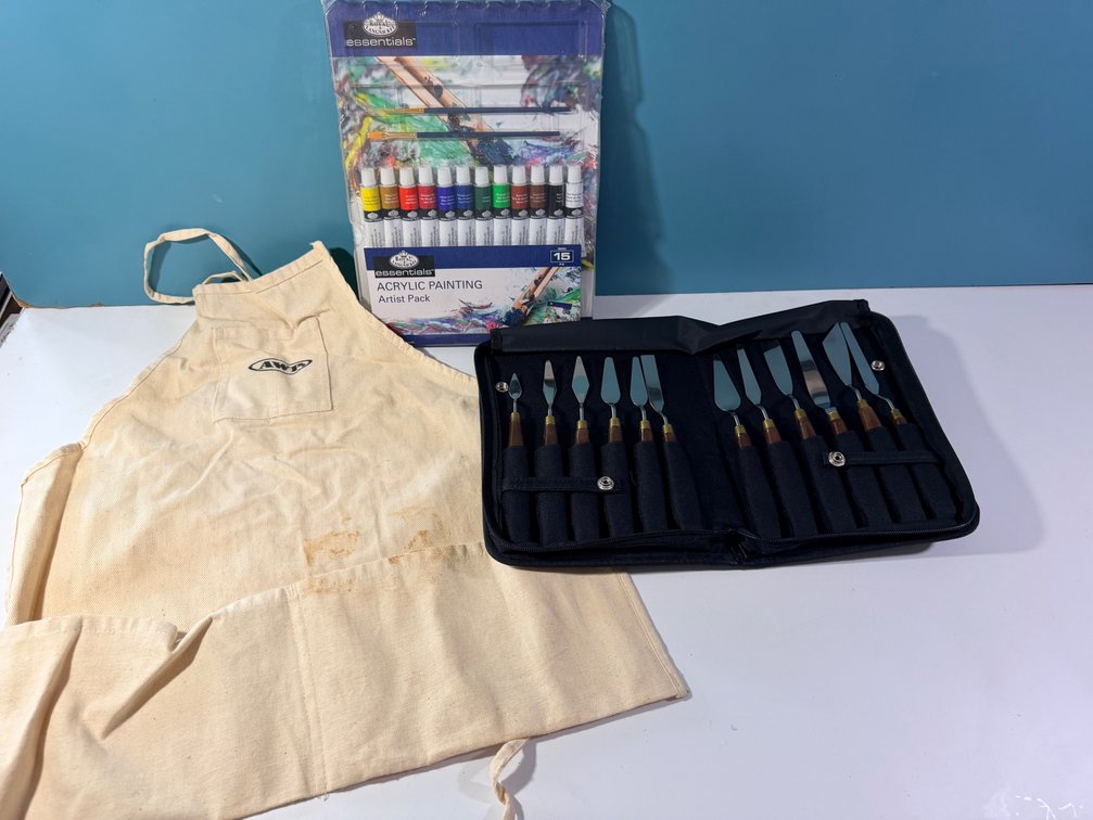 Acrylic Painting Supplies & Palette Knife Set