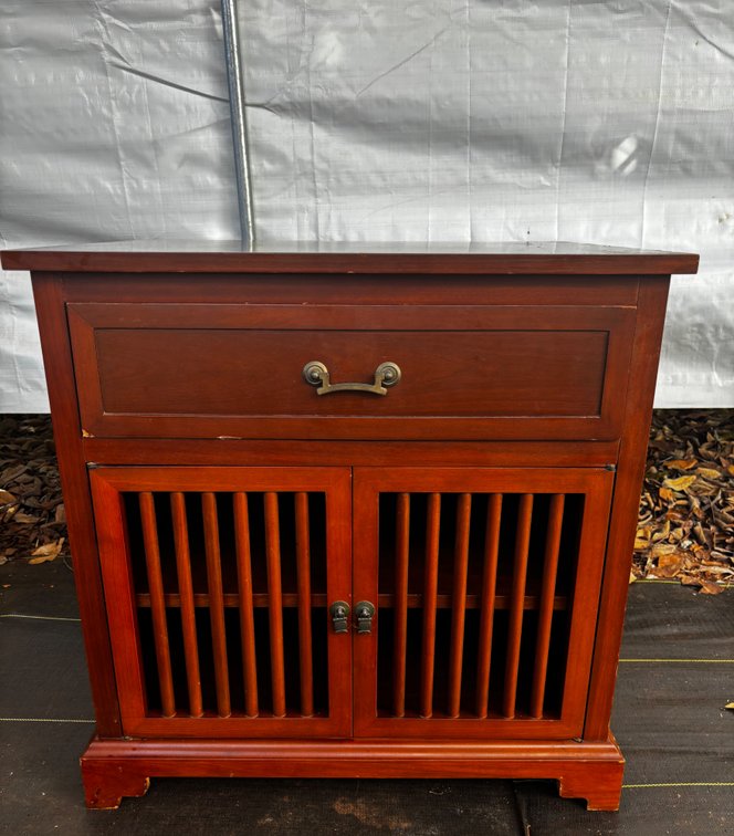 Decca Wood Side Table 