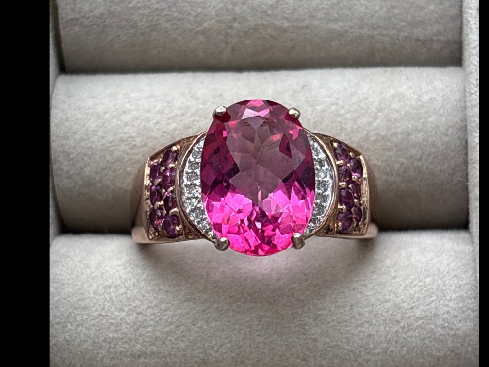 925 Rose Gold Colored Thailand Ring