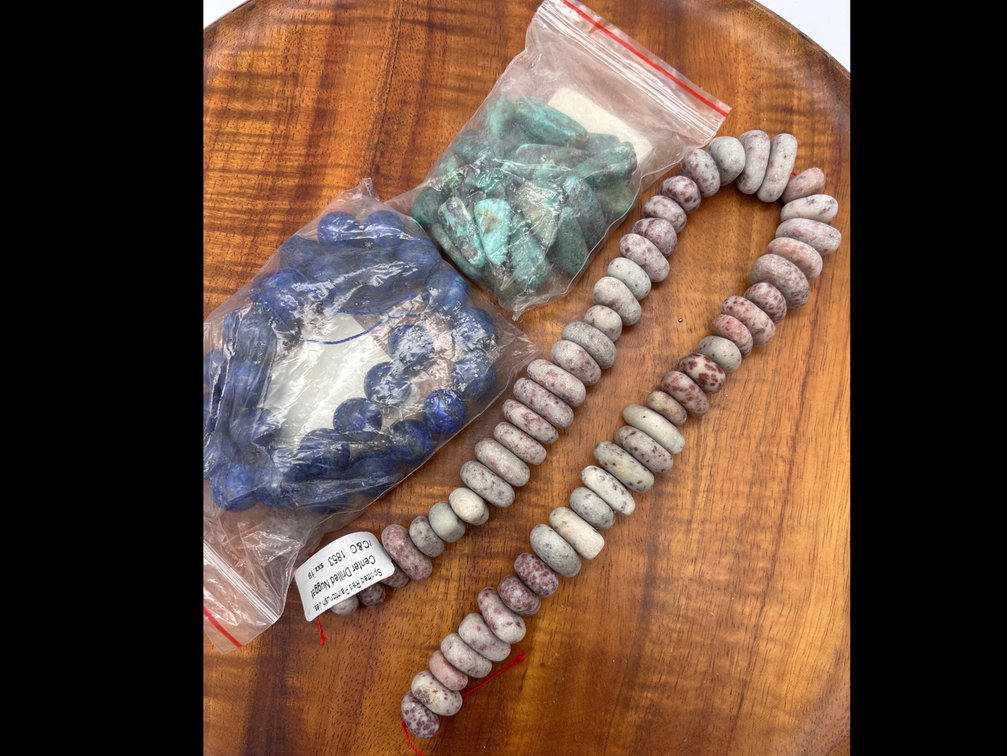 Jasper, Lapis Lazuli & Turquoise Beads