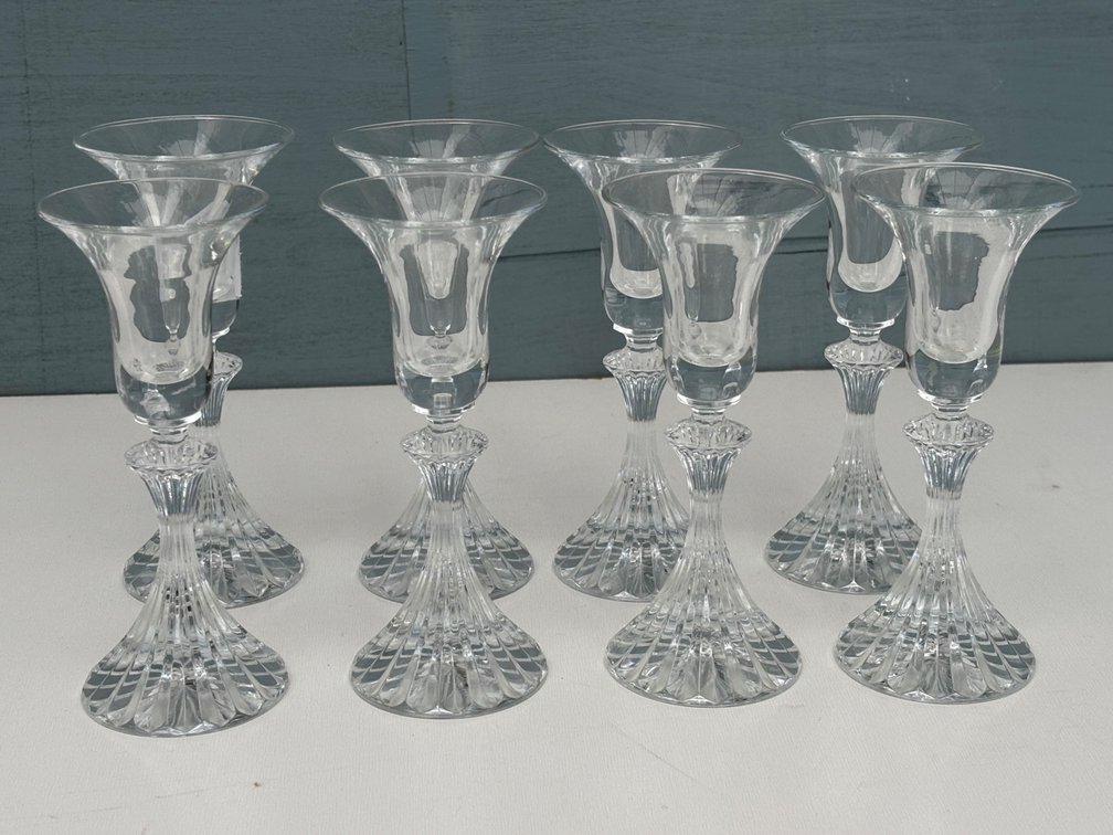 (X's 8) Set of Eight Mikasa Candle Holders