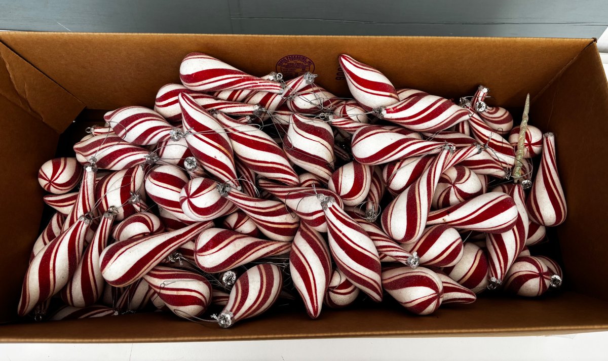 Peppermint Candy Christmas Tree Ornaments