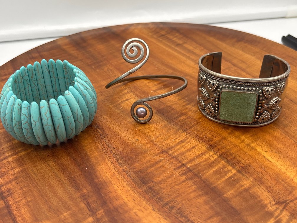 Three Fashion Bracelets