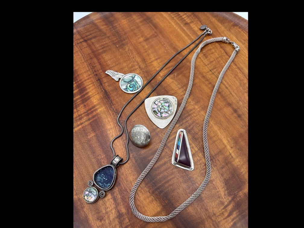 Sterling Silver Jewelry (Some Damaged)