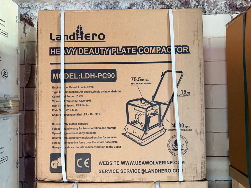 Landhero LDH-PC90 Heavy Duty Plate Compactor