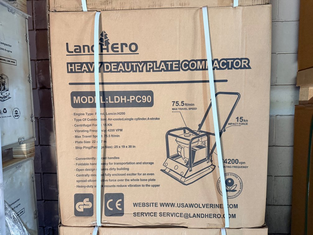 Landhero LDH-PC90 Heavy Duty Plate Compactor