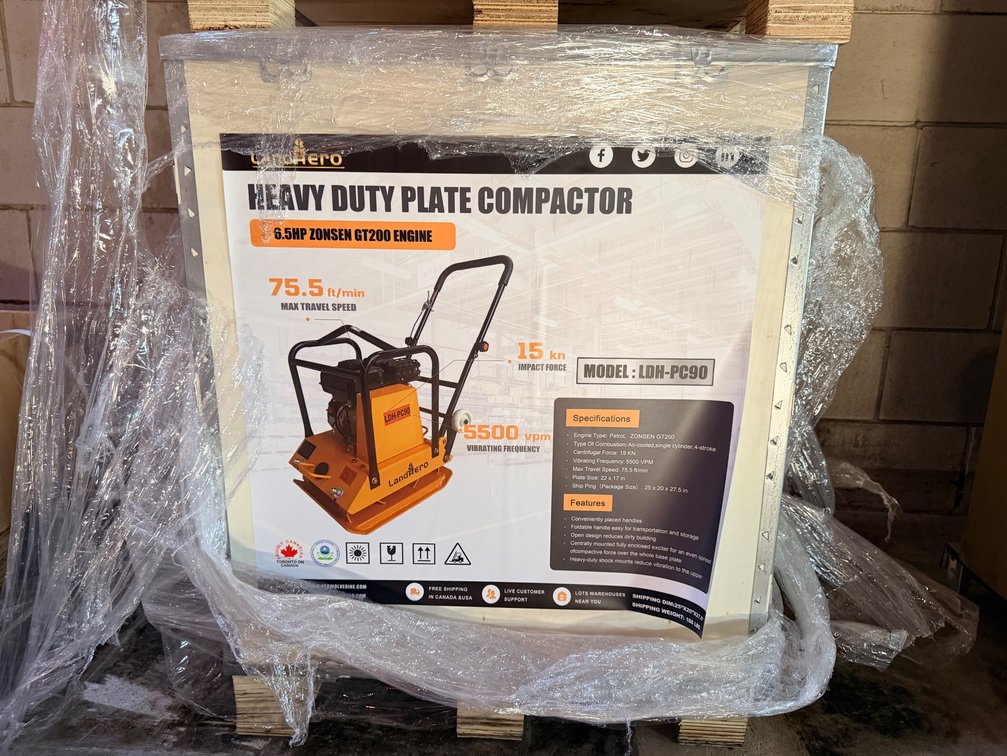 Landhero LDH-PC90 Heavy Duty Plate Compactor