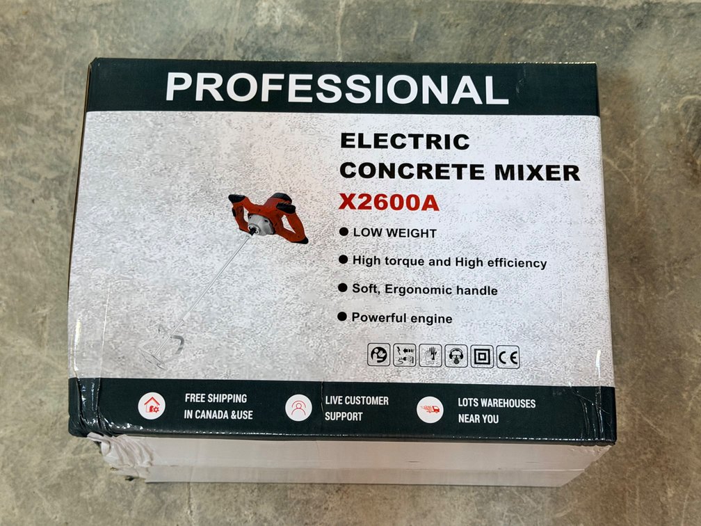 Professional Electric Concrete Mixer X2600A