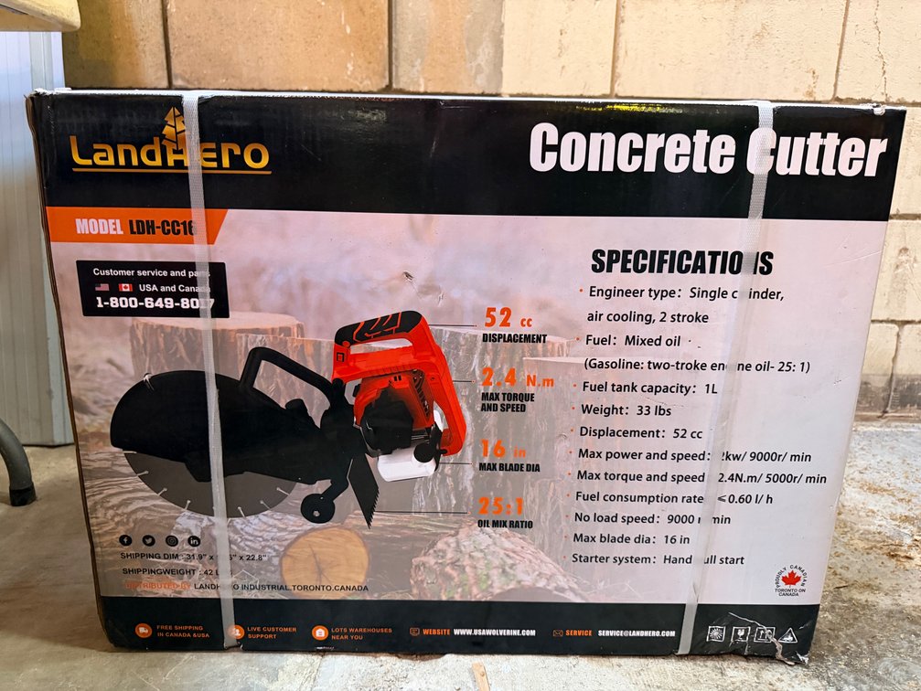 ATS ATS-CC16 Concrete Cutter