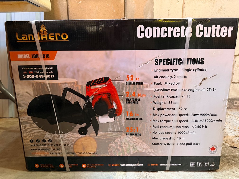 ATS ATS-CC16 Concrete Cutter