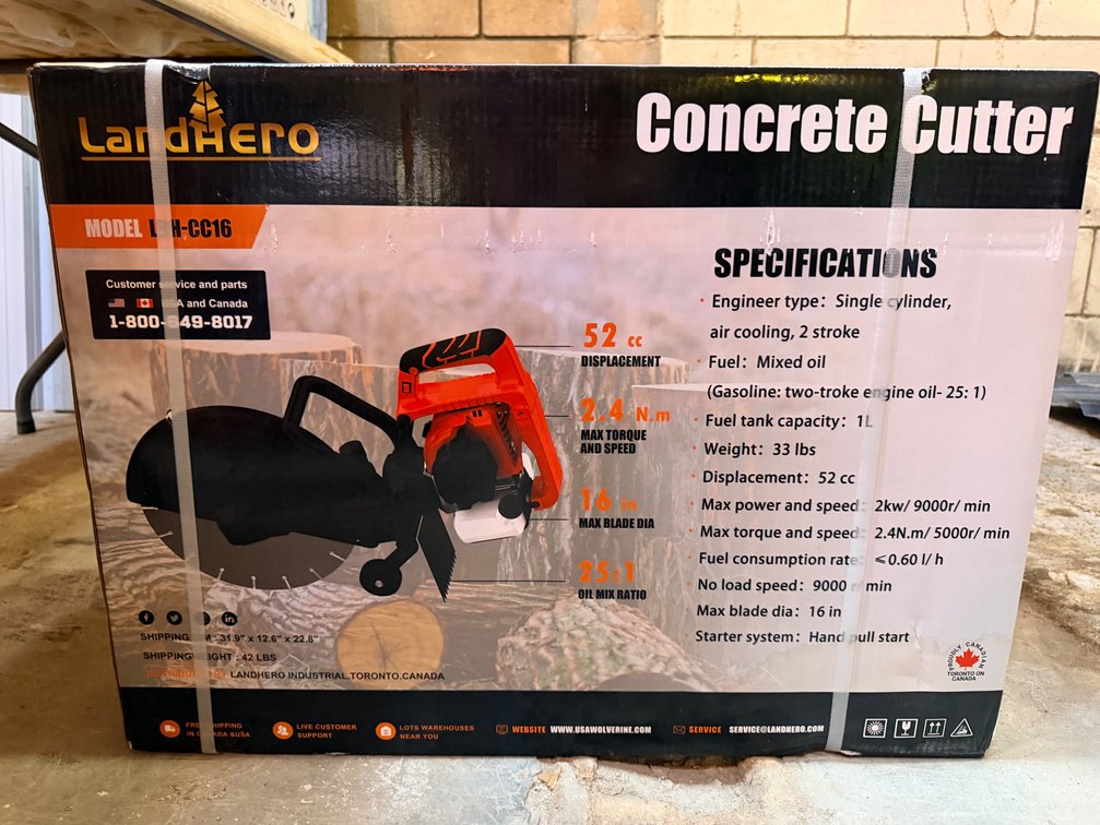 ATS ATS-CC16 Concrete Cutter