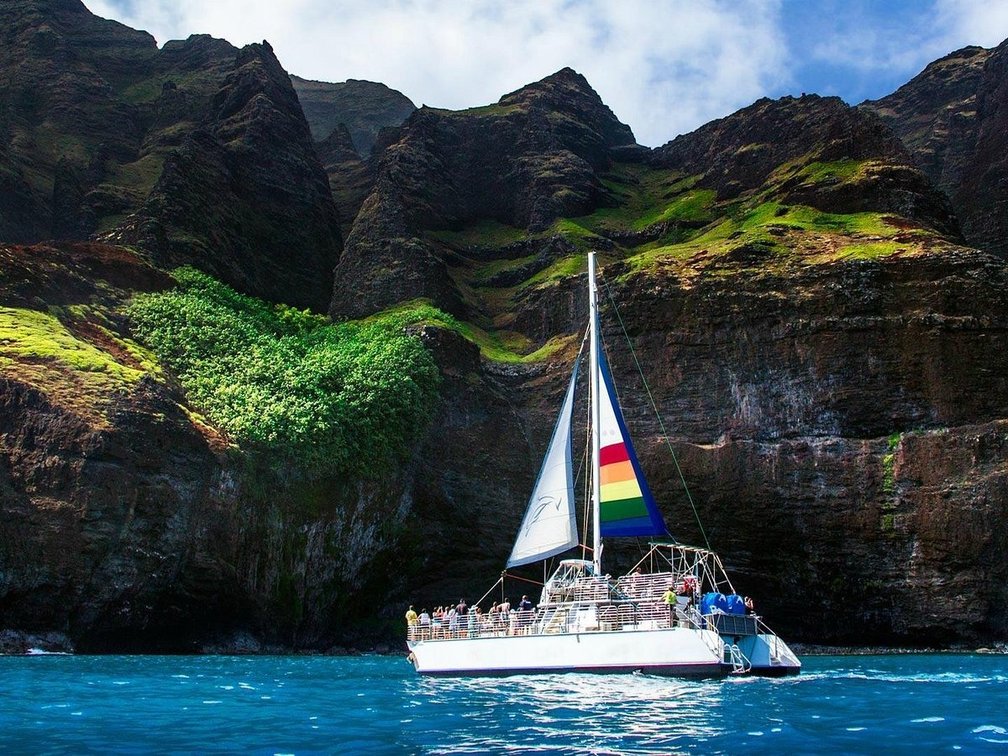 Blue Dolphin Charters - Niihau & Napali Snorkel for 2