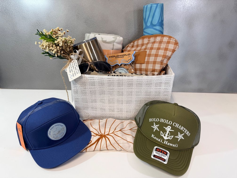 Holo Holo Charters Gift Basket
