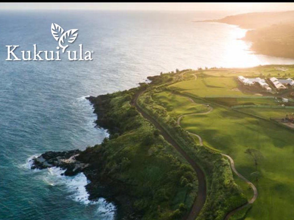 Kukui‘ula Golf & Lunch for 4
