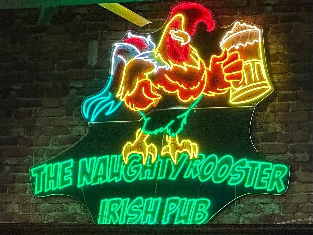 Naughty Rooster Irish Pub $100 Gift Card