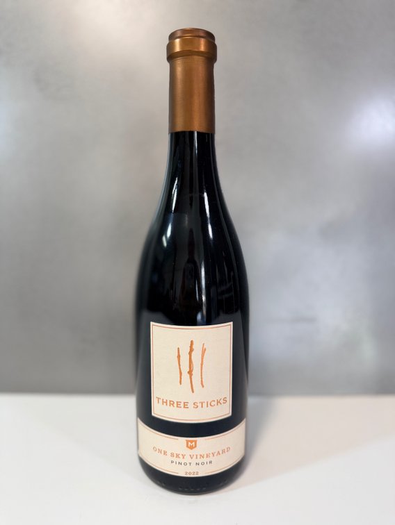 Three Sticks One Sky Wine Bottle - Pinot Noir