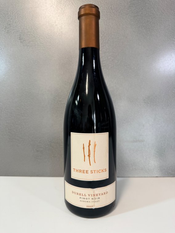 Three Sticks Durell Wine Bottle - Pinot Noir