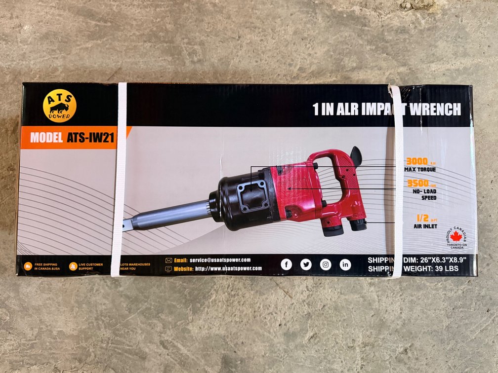 ATS ATS-IW21 1" ALR Impact Wrench