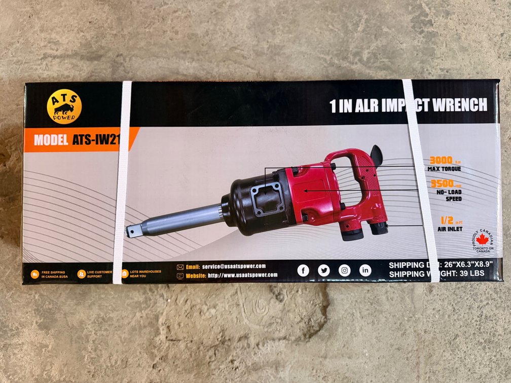 ATS ATS-IW21 1" ALR Impact Wrench