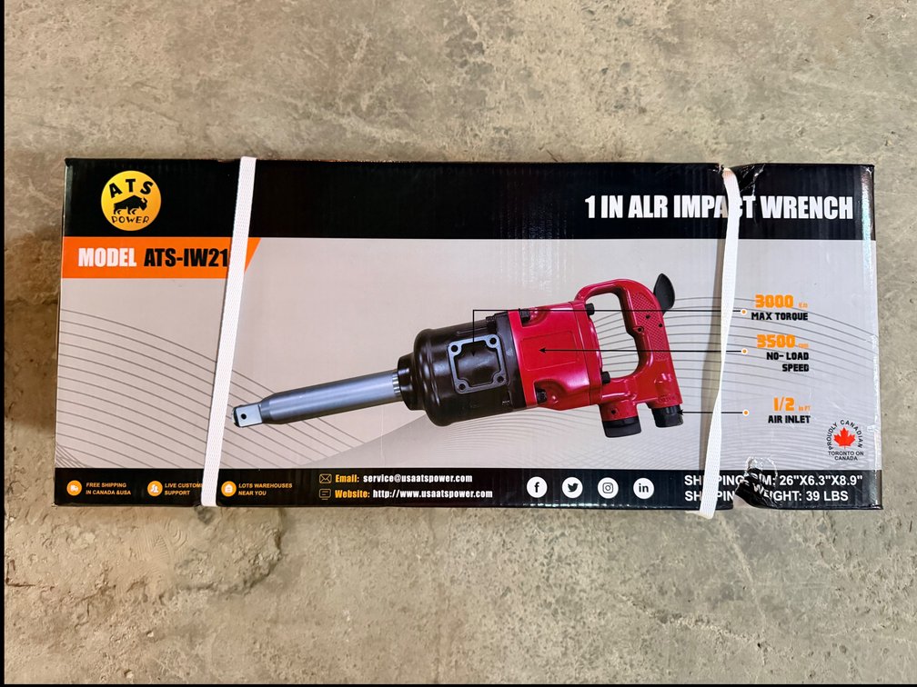 ATS ATS-IW21 1" ALR Impact Wrench