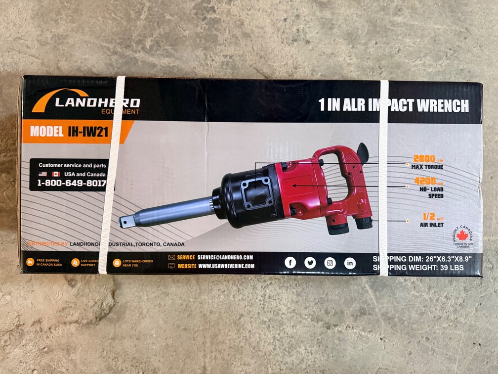 ATS ATS-IW21 1" ALR Impact Wrench