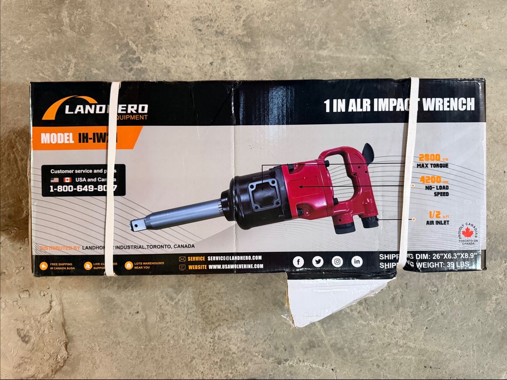 ATS ATS-IW21 1" ALR Impact Wrench