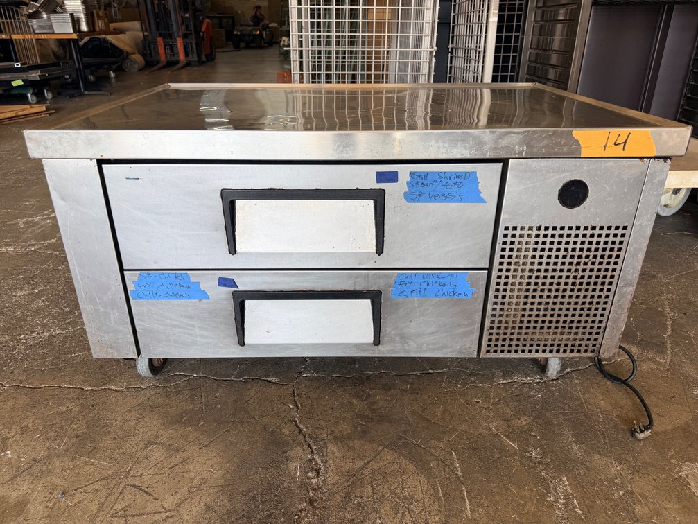 Commercial Two-Drawer Refrigerated Chef Base