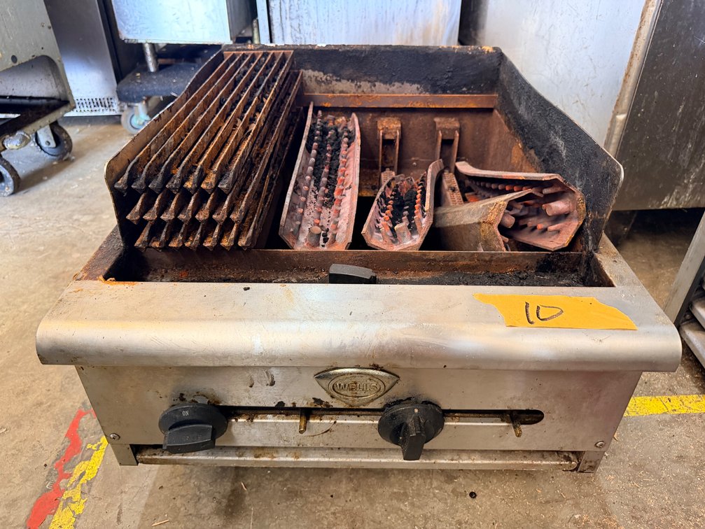 Wells Countertop Gas Charbroiler