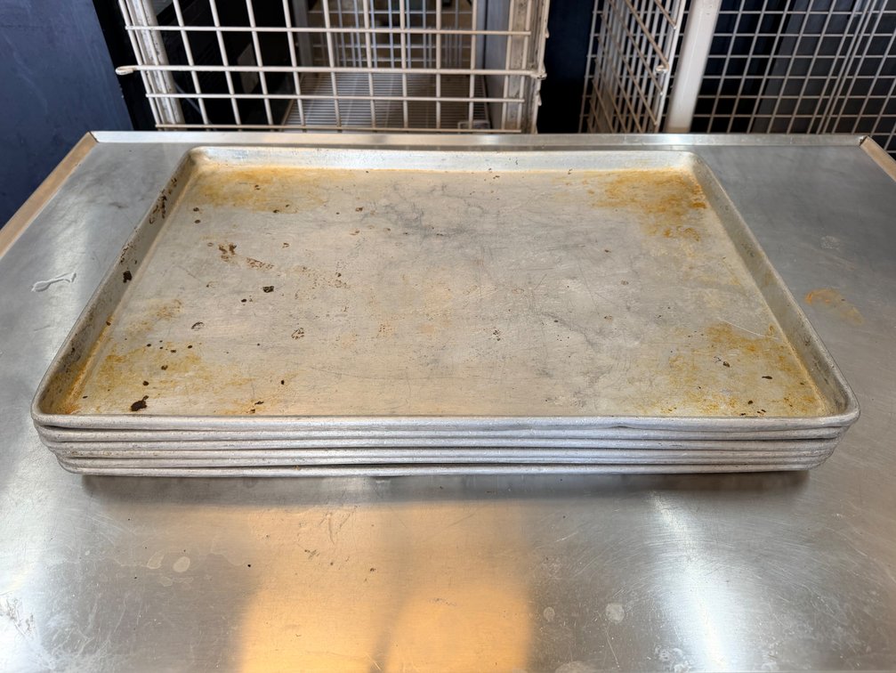 (X's 6) 25" x 17" Sheet Pans