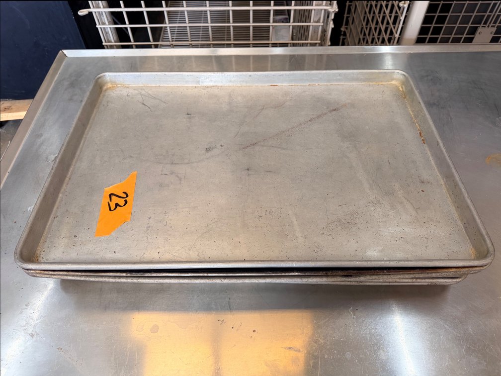 (X's 6) 25" x 17" Sheet Pans
