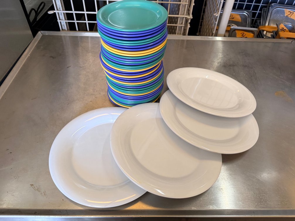 Mixed Lot of Melamine Plates