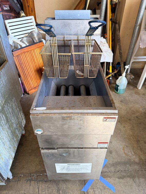Imperial IFS-40 Commercial Deep Fryer – 40 lb Capacity