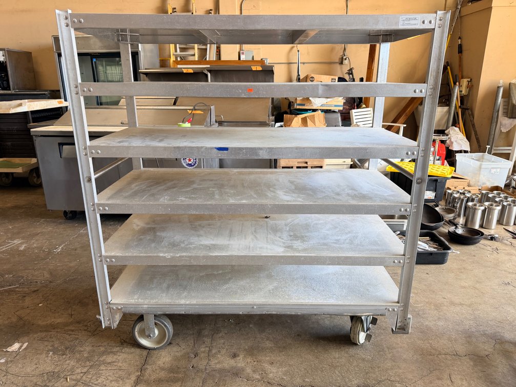 Cres Cor 271615927Z – 62" Correctional Queen Mary Transport Cart