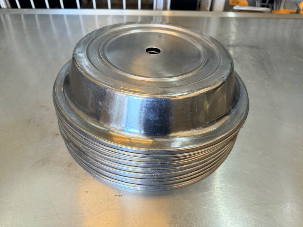 (X's 12) Stainless Steel Plate Covers