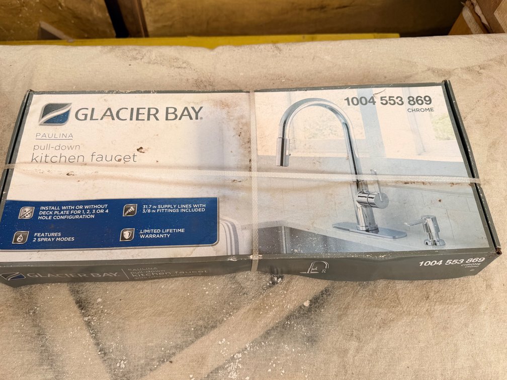 Glacier Bay Paulina Pull-Down Kitchen Faucet