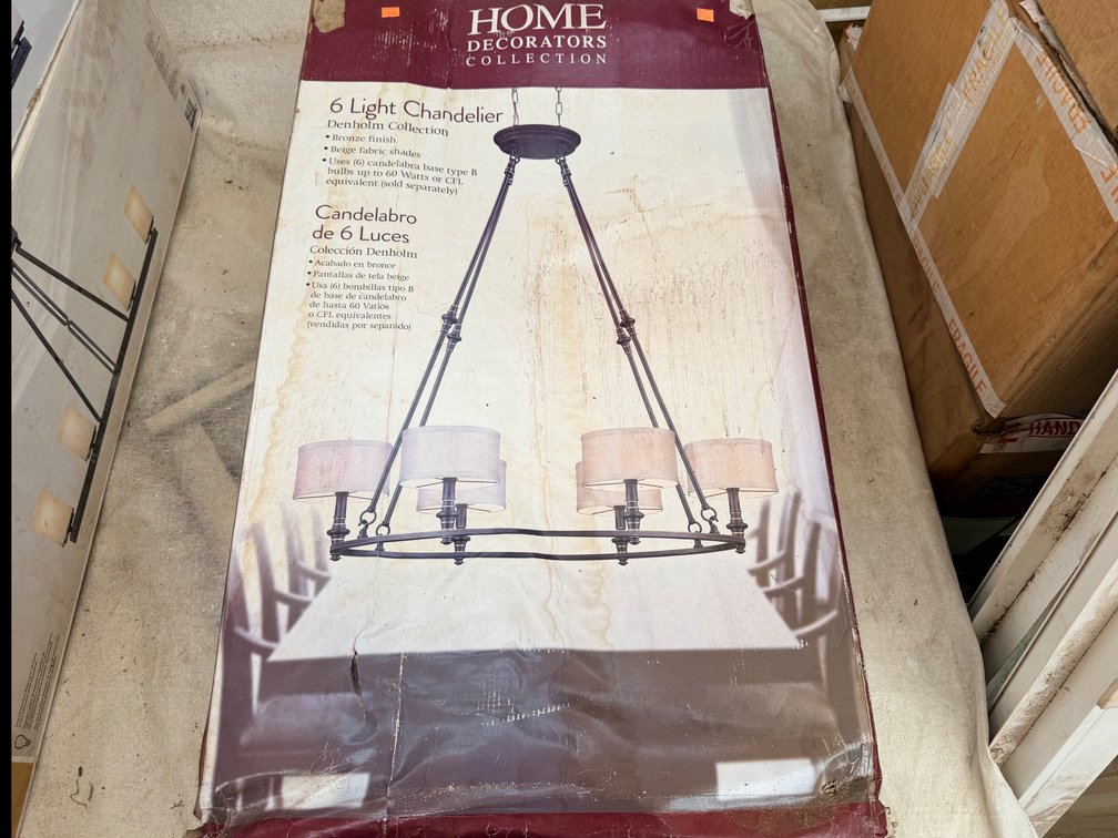 Home Decorators Collection Denholm 6-Light Chandelier