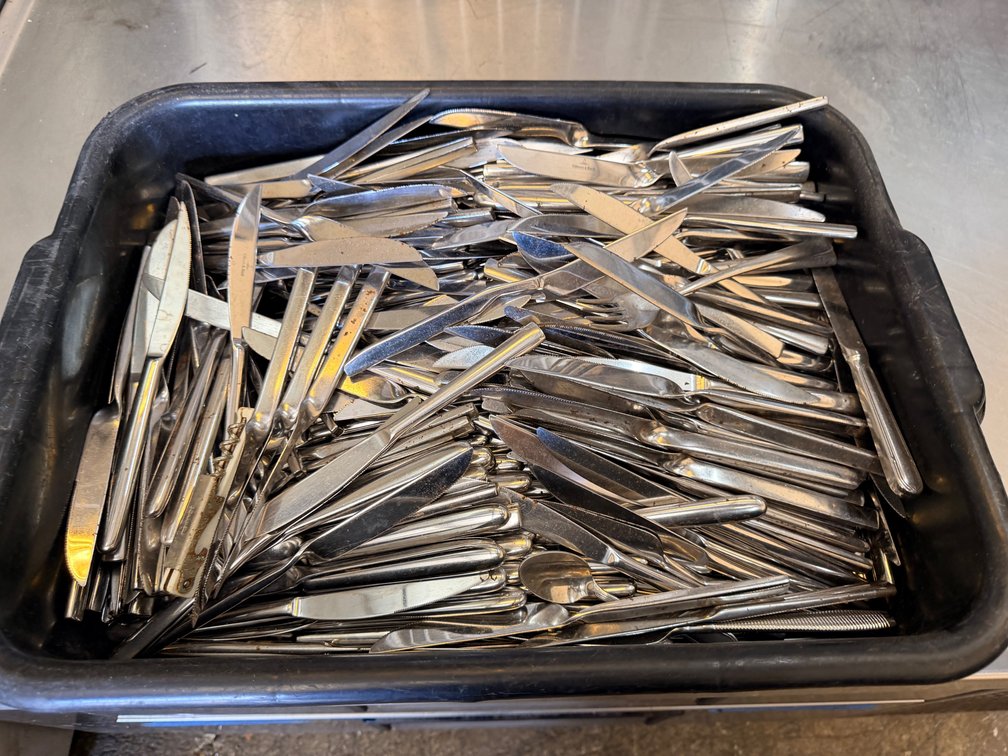 Large Mixed Lot of Flatware – Mostly Butter Knives