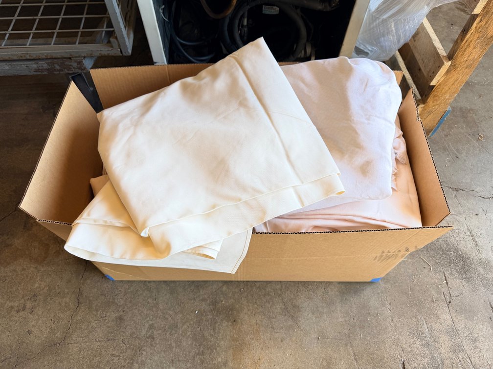 Box Lot of Tablecloths