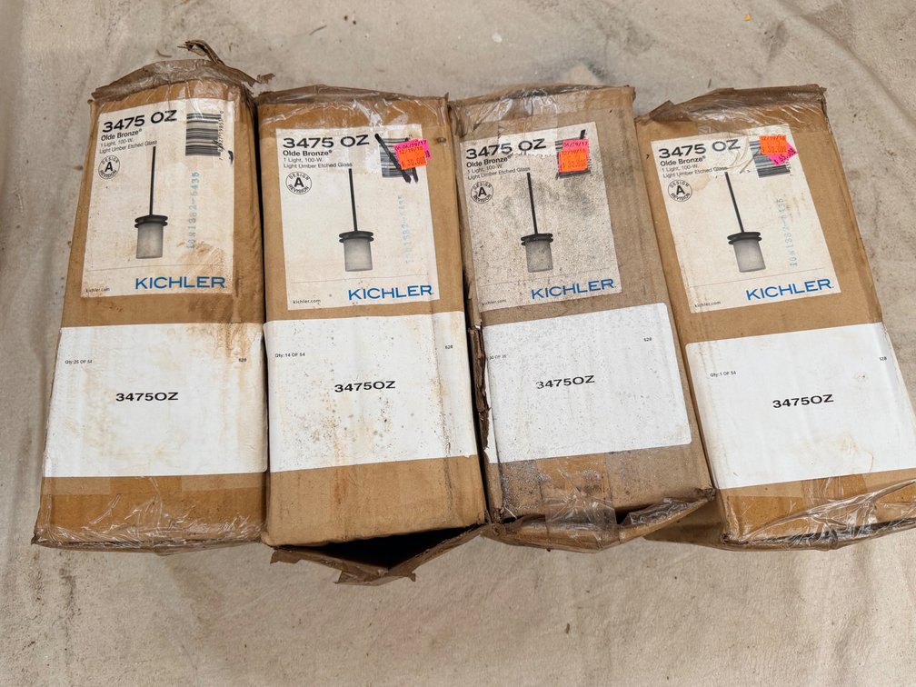 (X's 4) Kichler 3475OZ Mini Pendant Lights