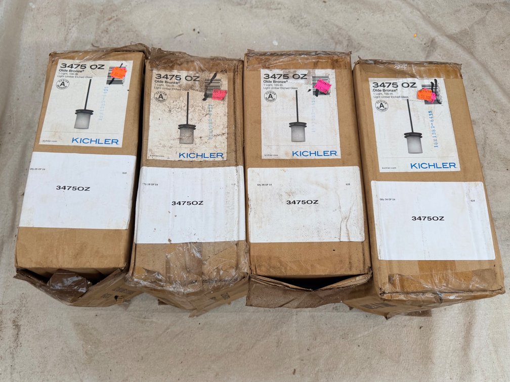 (X's 4) Kichler 3475OZ Mini Pendant Lights