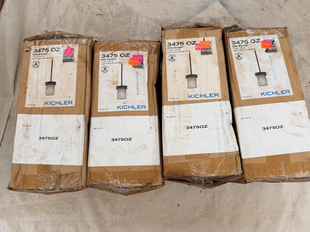 (X's 4) Kichler 3475OZ Mini Pendant Lights