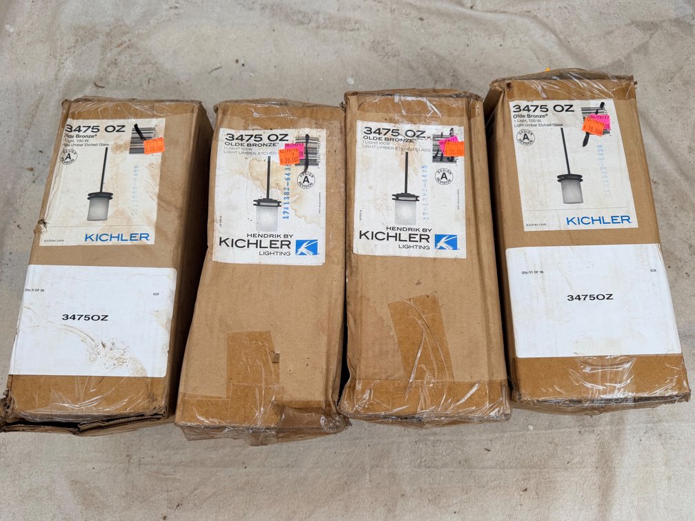 (X's 4) Kichler 3475OZ Mini Pendant Lights