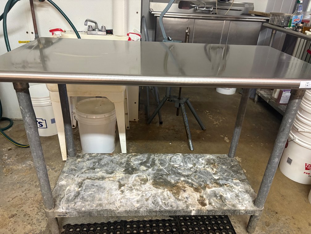 4ft Stainless Steel Table