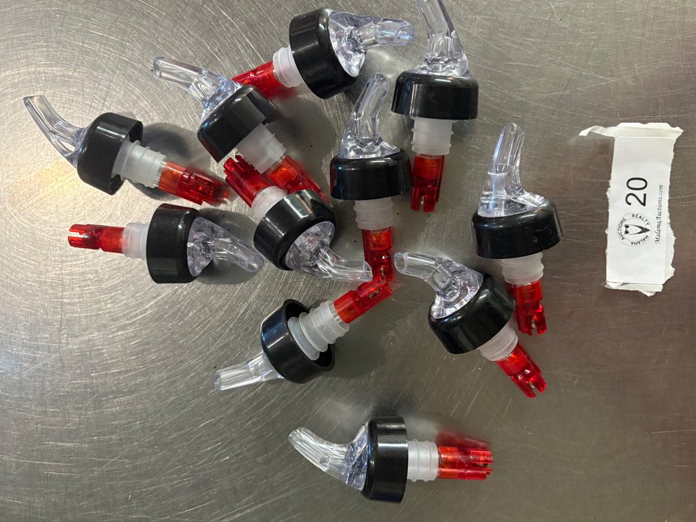 Lot of pour spouts