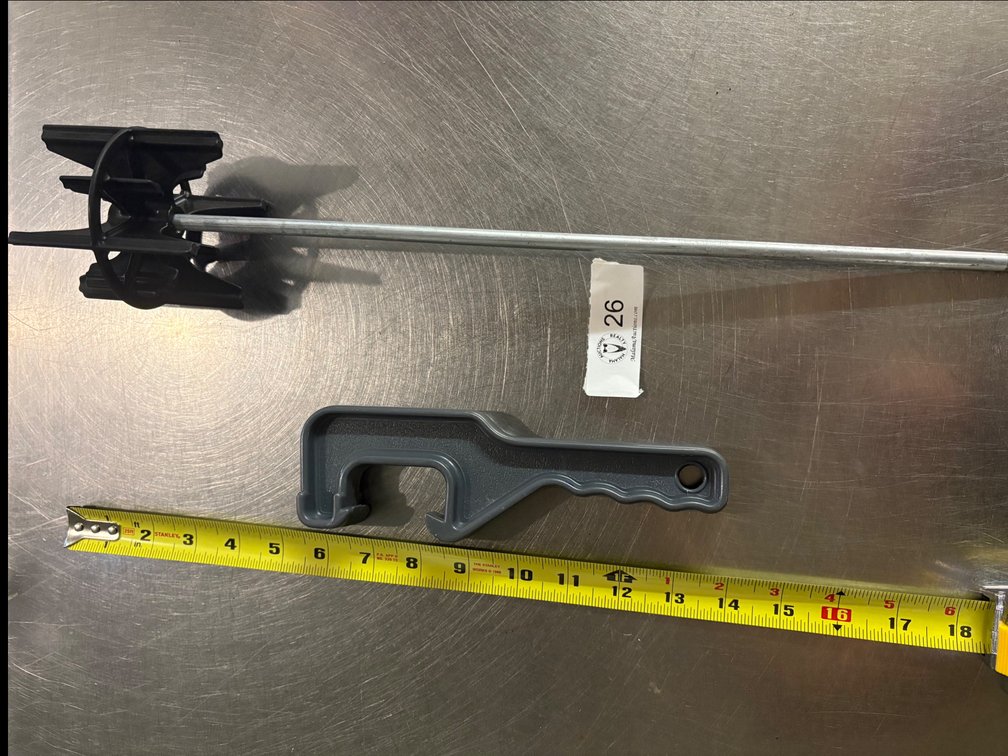 Lot of bucket opener and liquid stirrer