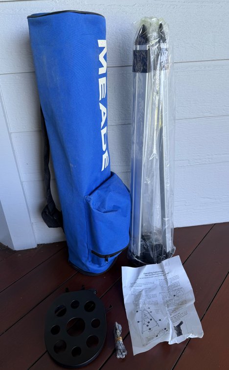 Meade Telescope Tripod with Case