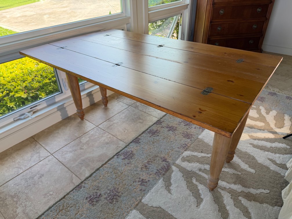 Convertible Fold Up Sides Dining / Console Table