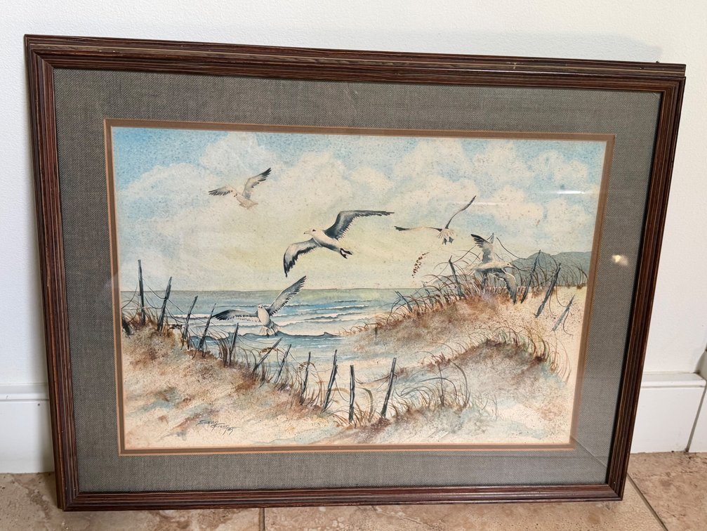 Susan Green Signed Original Coastal Painting