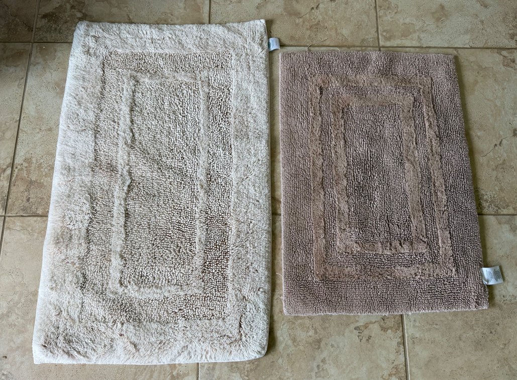 Pair of Bathroom Rugs